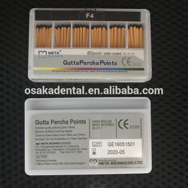 Dental F1F5 Gutta Percha Points