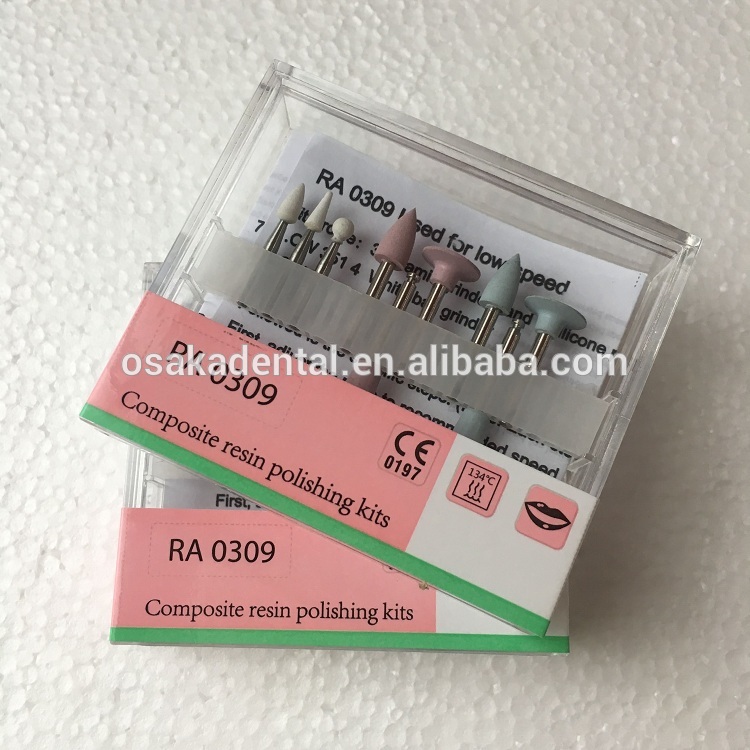 Dental polish Bur Teeth polishing kit diamond bur polish bur kit Low