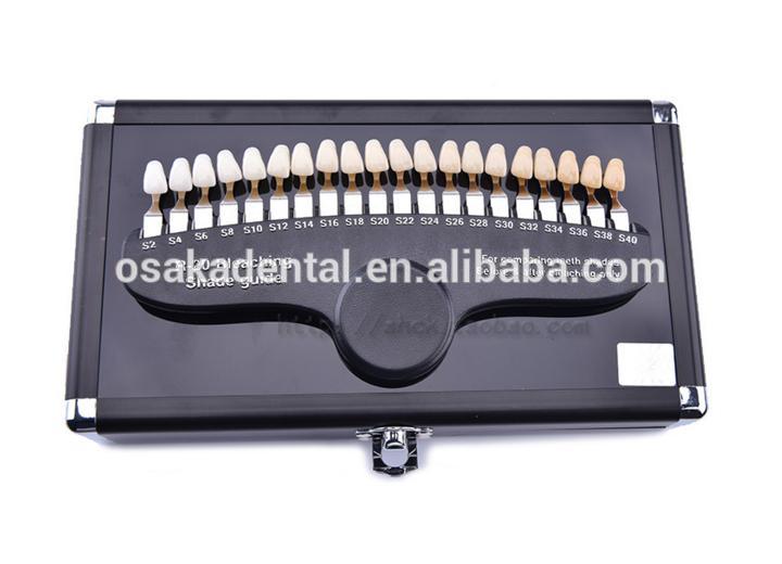 Teeth Bleaching Shade Guide with Mirror 20 Colors