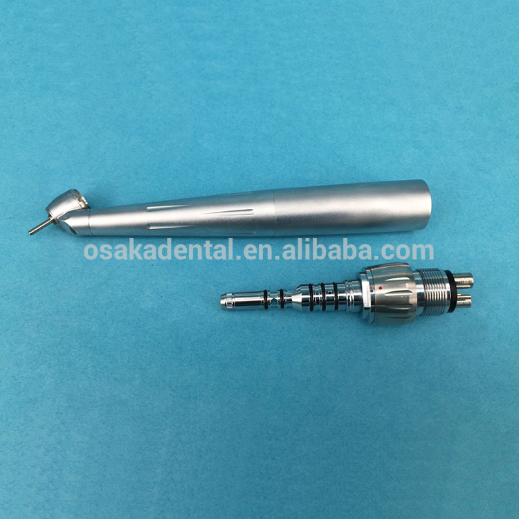 Fiber Optic 45 Degrees Dental Surgical Handpiece with Coupling