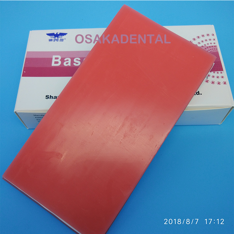 OSAKADENTAL Dental Base Plate Wax/Dental Red Base Plate Wax Modelling