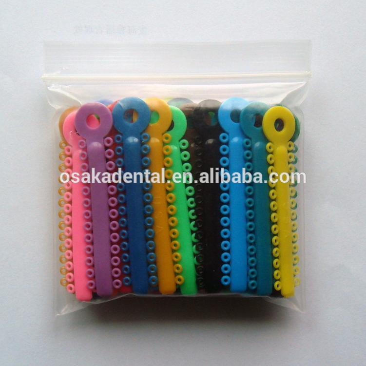 Beautiful Dental Orthodontic Elastic colorful Ligature Tie Buy