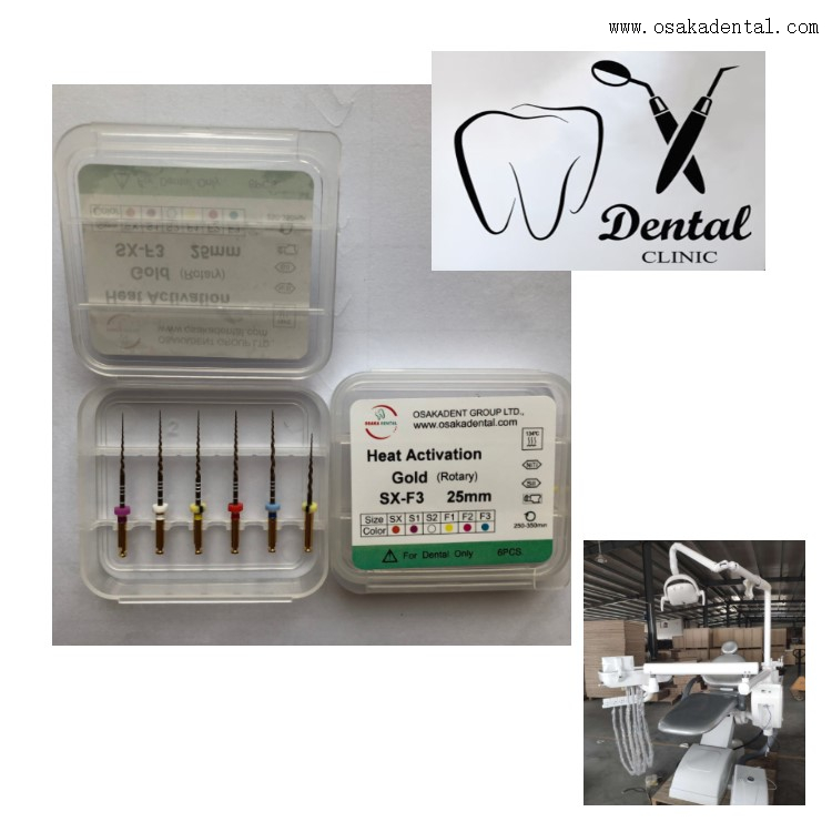 Endodontic File of niti heat activated root canal files for dental ...