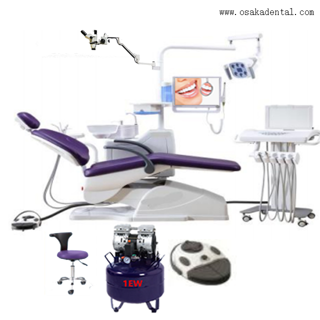 Dental chair with Thermostatic water heating system for dental clinic