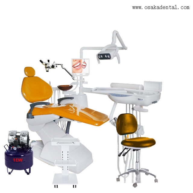Dental chair with air compressor and dental microscope Buy Air Compressor, Dental Stool