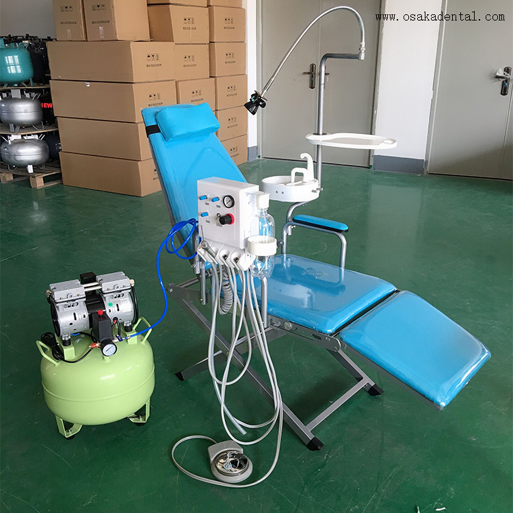 Portable Folding Dental Chair Mobile Unit with LED Light Buy portable dental chair, Folding