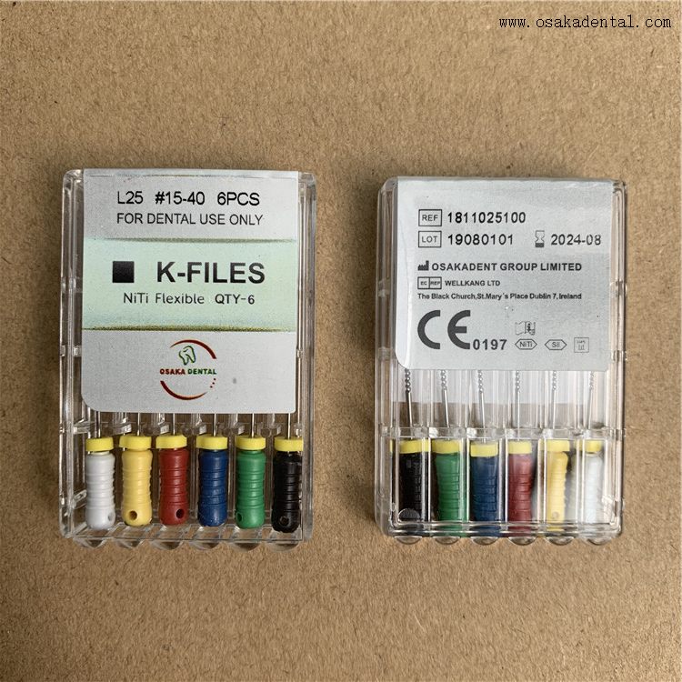 Niti Hand Use Endodontic K File for Dentist Buy Niti Hand Use