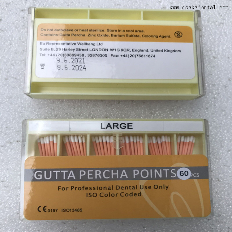 Dental Filling Material Dental Gutta Percha Points for for Wave One
