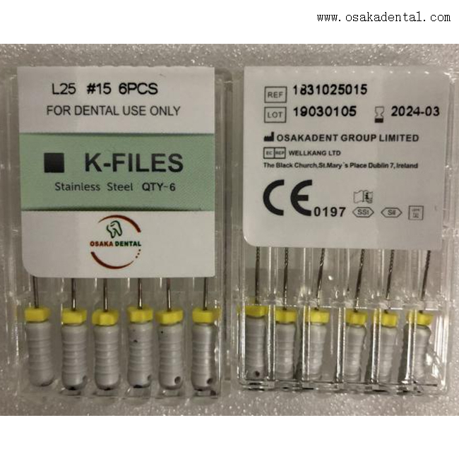 Dental Hfile / Kfile / Reamer / Spreader / Plugger Endodontic File