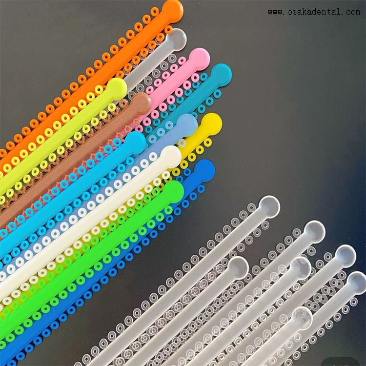 Dental orthodontic Long Ligature Tie with 50 Rings Buy Ligature Tie, Orthodontic Long Ligature