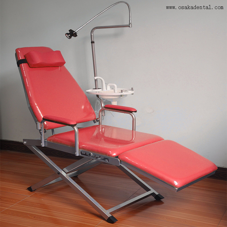 Portable Folding Dental Chair Mobile Unit with LED Light Buy portable