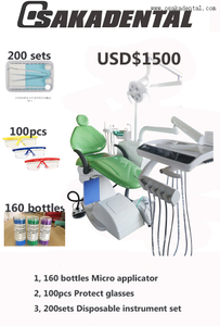 Dental Chair Unit with Disposable Goods