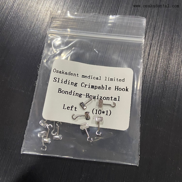 Dental Orthodontic Sliding Crimpable Hook BondingHorizontal Buy