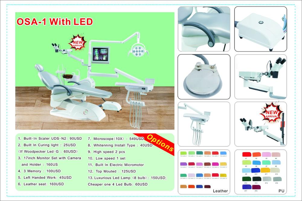 New good price of Dental chair/unit with all equipments of full set